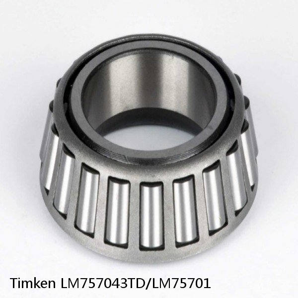LM757043TD/LM75701 Timken Tapered Roller Bearings