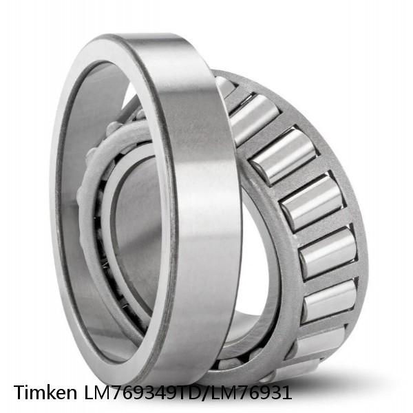 LM769349TD/LM76931 Timken Tapered Roller Bearings