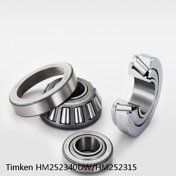 HM252340DW/HM252315 Timken Tapered Roller Bearings