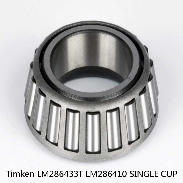 LM286433T LM286410 SINGLE CUP Timken Tapered Roller Bearings #1 image