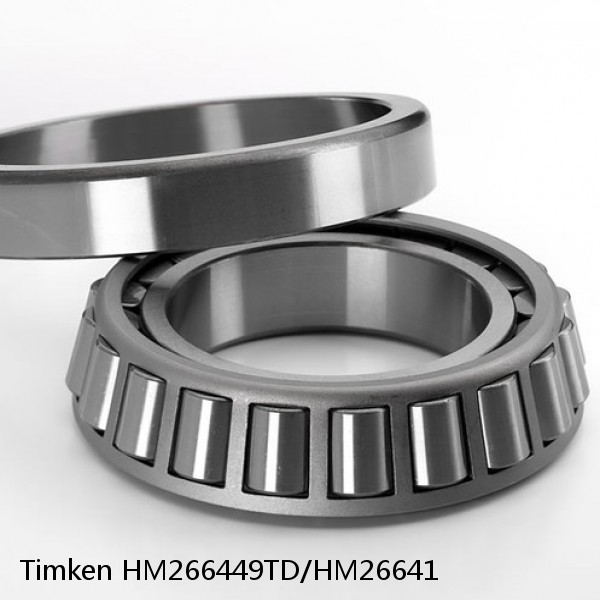 HM266449TD/HM26641 Timken Tapered Roller Bearings #1 image