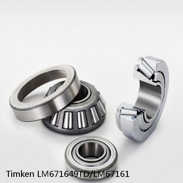 LM671649TD/LM67161 Timken Tapered Roller Bearings #1 image