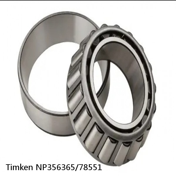 NP356365/78551 Timken Tapered Roller Bearings #1 image
